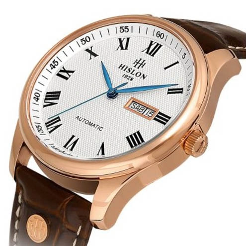Ceas cu Quartz Barbati Rezistent la Apă 5 ATM – Hislon - SD113R-02KR - imagine 2