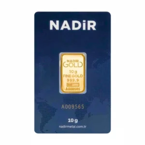 Lingou Aur 10g - 24K, 999.9‰ Puritate, Nadir